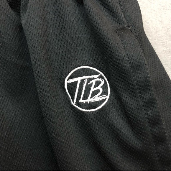 The Lost Breed Men’s Tiger Patch Training Shorts Black Red White Small - Picture 3 of 13